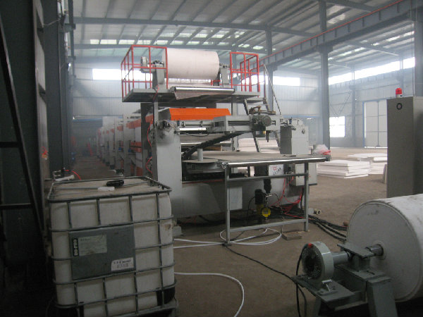 廠區西安巖棉板機器展示